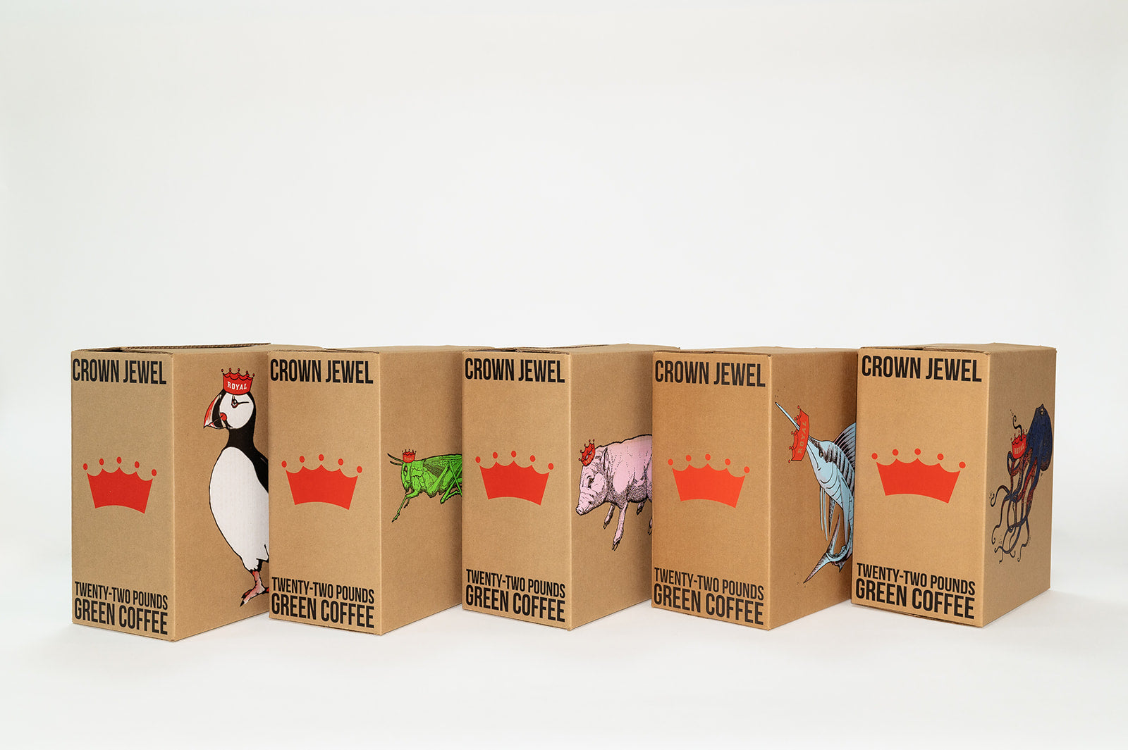 22 lb Crown Jewel coffees by Royal Coffee