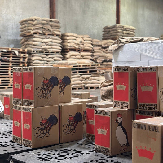 Crown Jewels at the Royal Coffee Warehouse