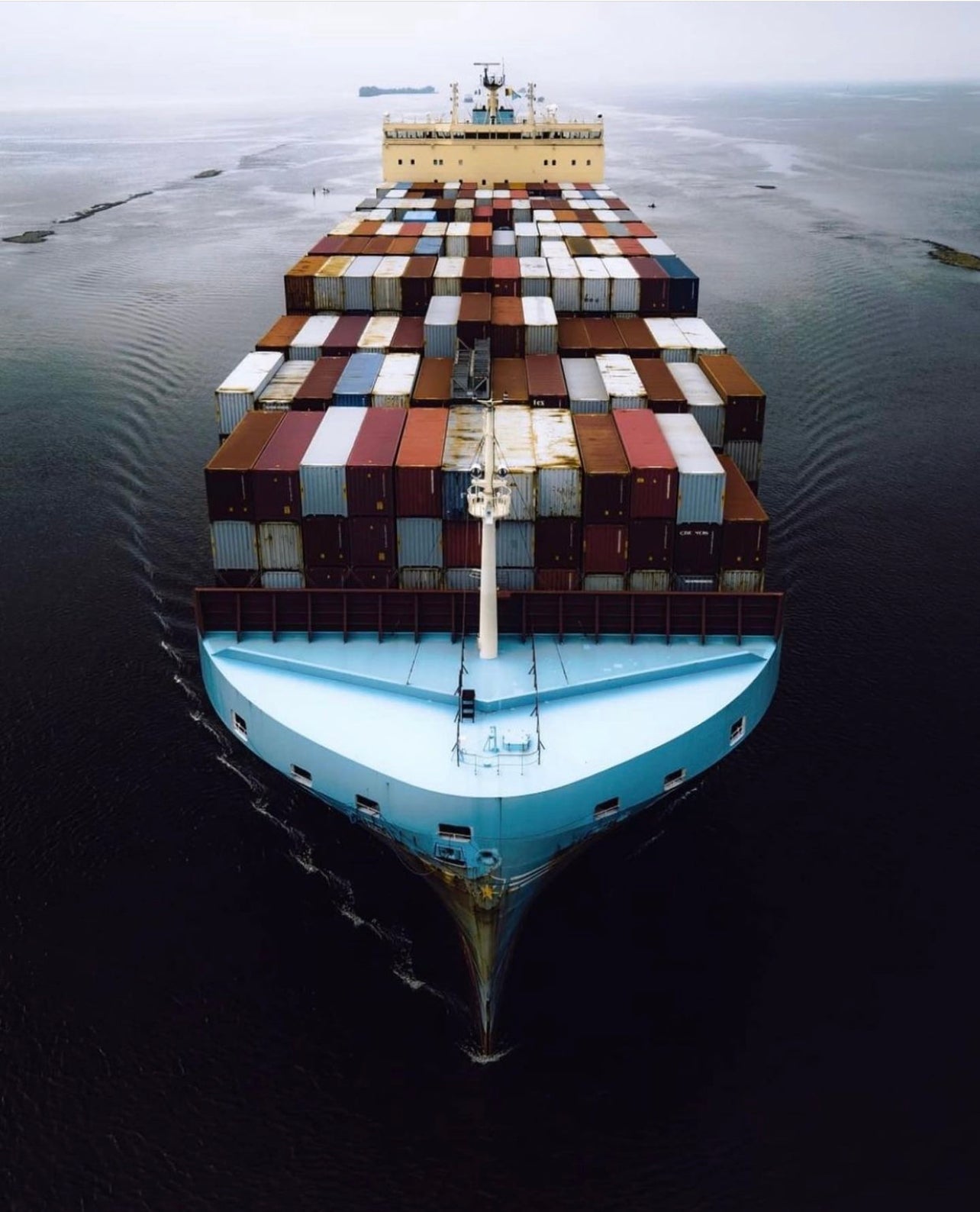 Maersk boat shipping specialty coffee