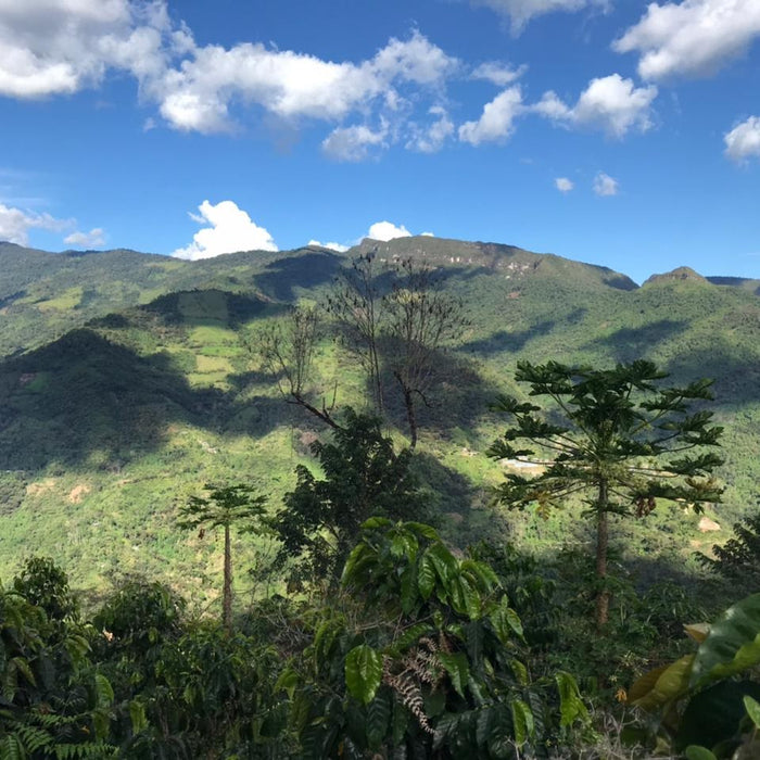 beautiful mountain shot of Loja, Ecuador