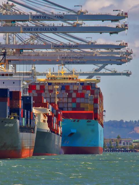 Port of Oakland.