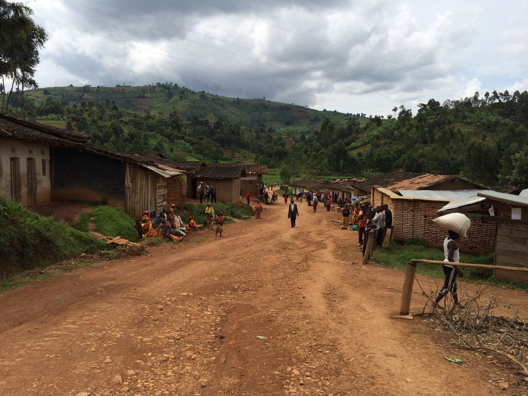 Dirt Road in Burundi