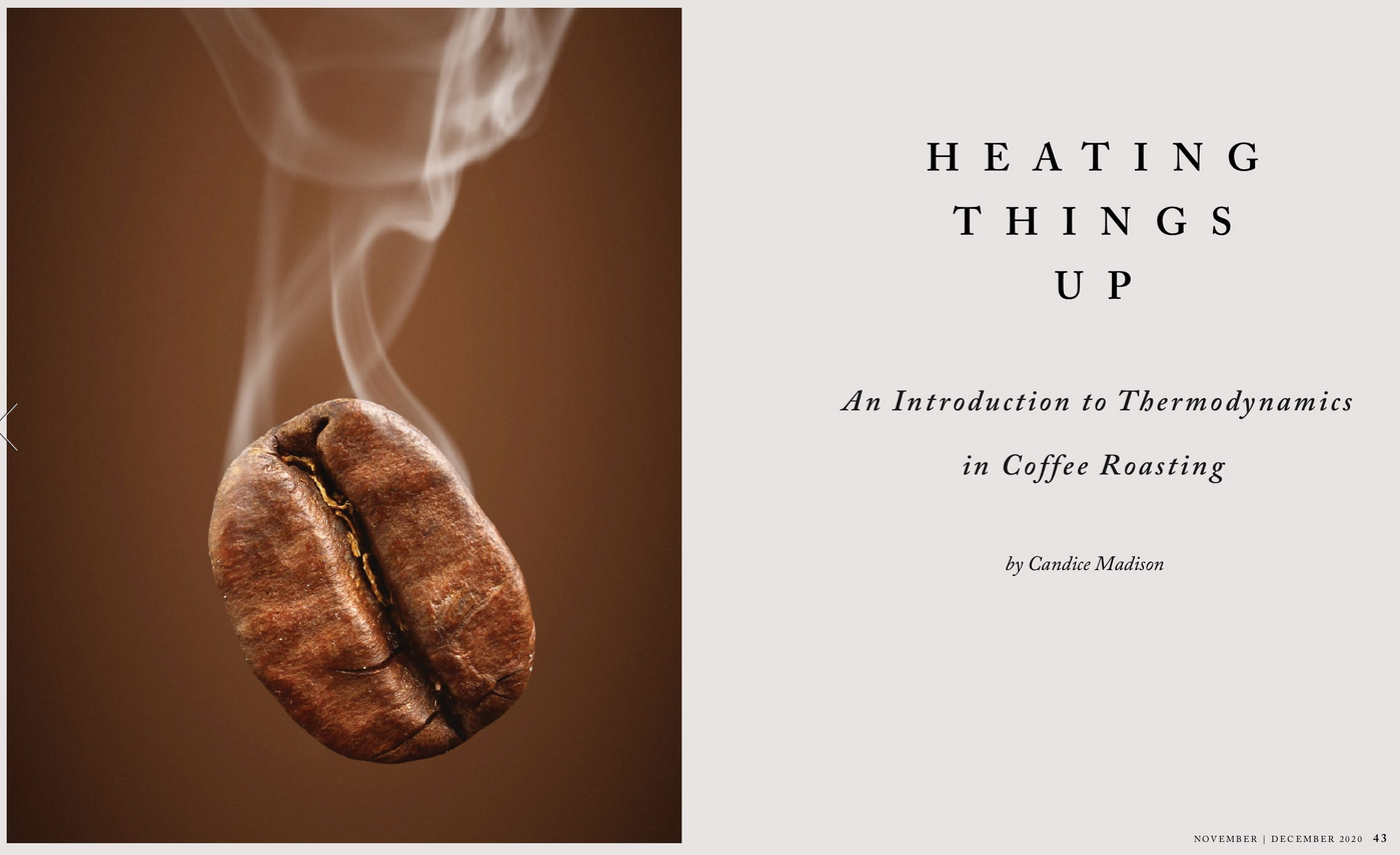 Heating Things Up – An Introduction to Thermodynamics in Coffee Roasting