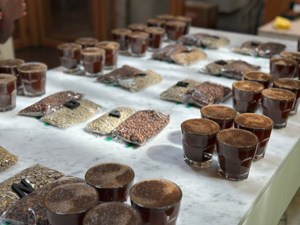 coffee cupping for blends