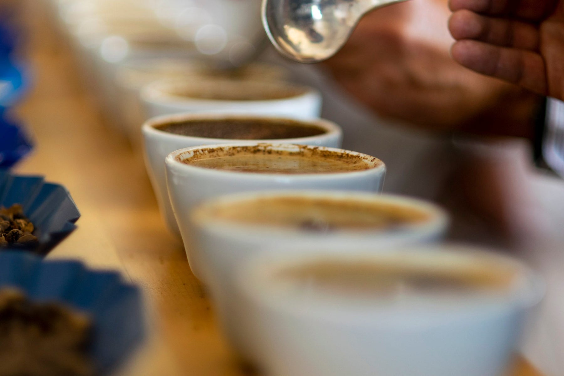 white cupping cups