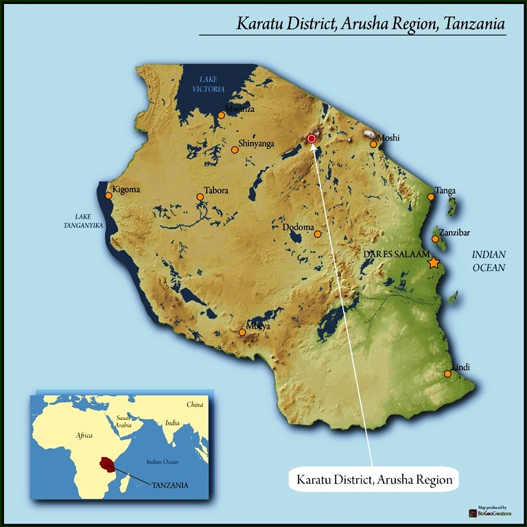 Tanzania RFA Ngorongoro Finagro Estate Gesha - 30775 - Agroz Bags - SPOT RCWHSE
