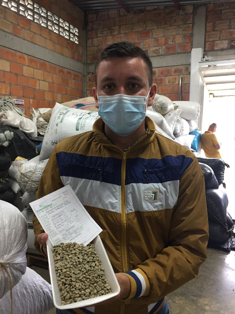 Colombia Huila Huilense 36 Hour Fermentation Pacamara - *50486* - 25067 - GrainPro Bags - SPOT RCWHSE