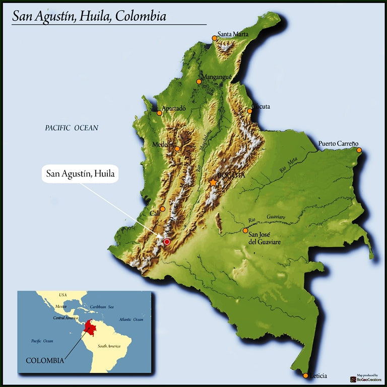 Colombia Huila La Ilusion Natural - *48742C1* - 25883 - 69.9 kg GrainPro Bags - SPOT SHANGHAI