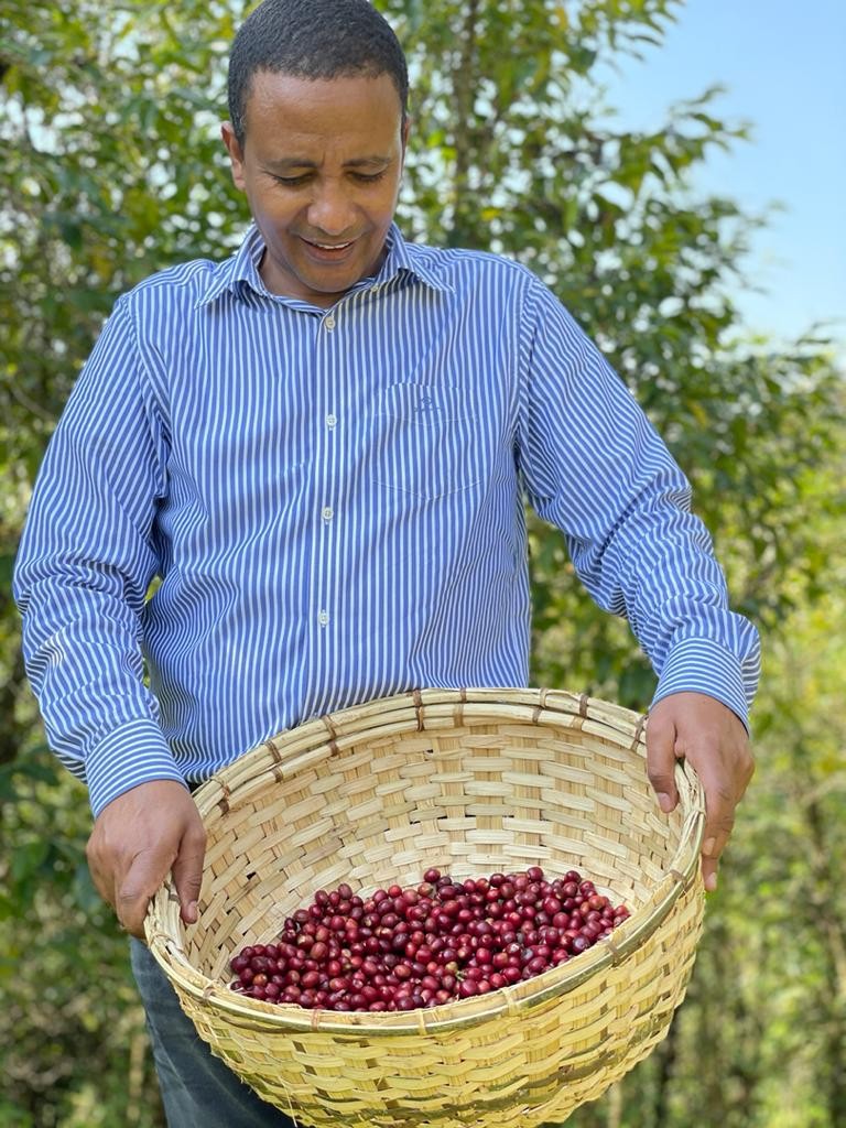 Ethiopia Sidama 1 Washed Bura Faysel Abdosh Karamo - 28524-1 - GrainPro Bags - SPOT RCWHSE