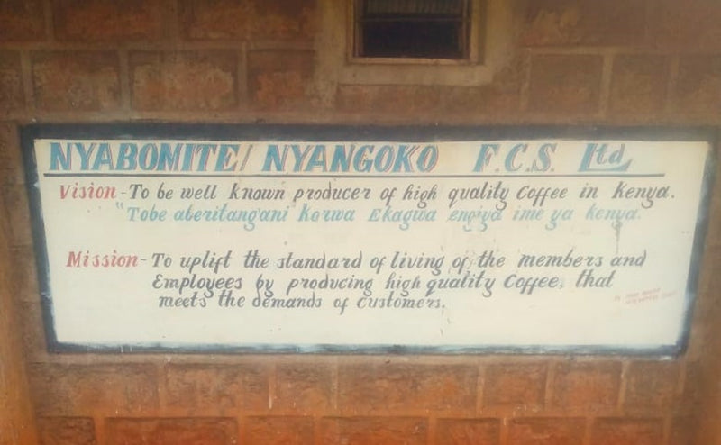 Kenya Nyamira Nyabomite Nyangoko AA - 10GS0041 - 33813 - 30.0 kg Box/Vacuum Pack - SPOT SHANGHAI