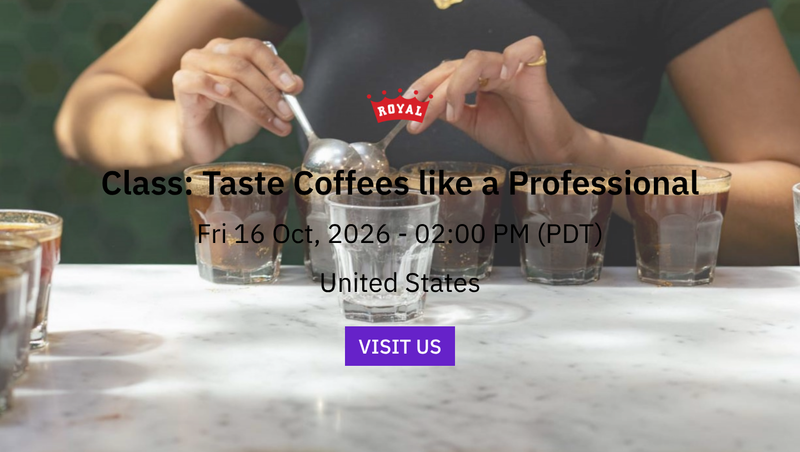 Class: Taste Coffees like a Professional