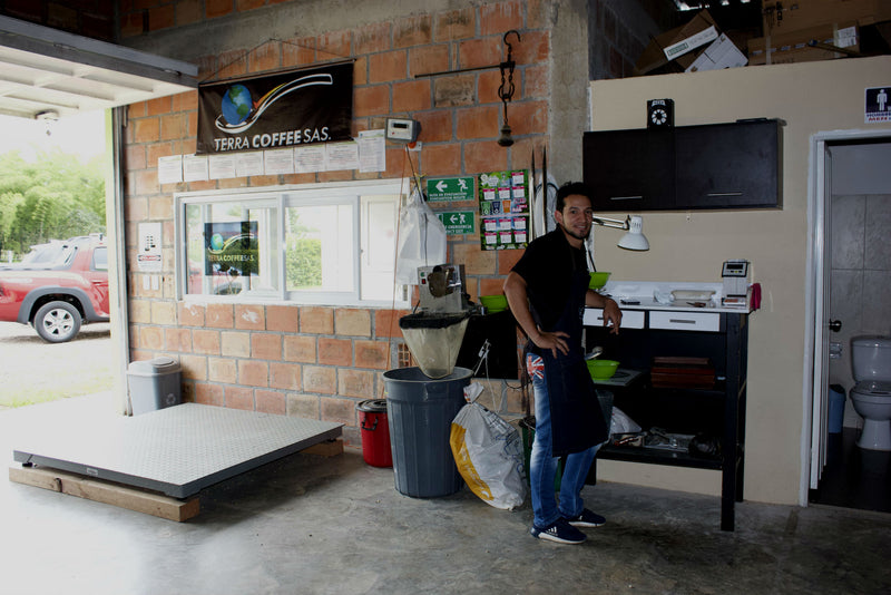 Colombia Huila Aguazul Pink Bourbon - *50241-1* - 25049 - 70.0 kg GrainPro Bags - SPOT RCWHSE