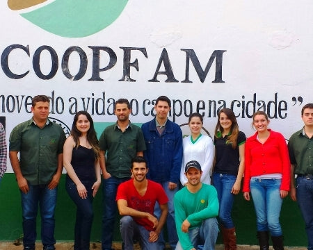 BRAZIL FT-FLO/USA ORGANIC SUL DE MINAS POCO FUNDO COOPFAM 14+ - 29852-1 - GrainPro Bags - SPOT COSEATAC