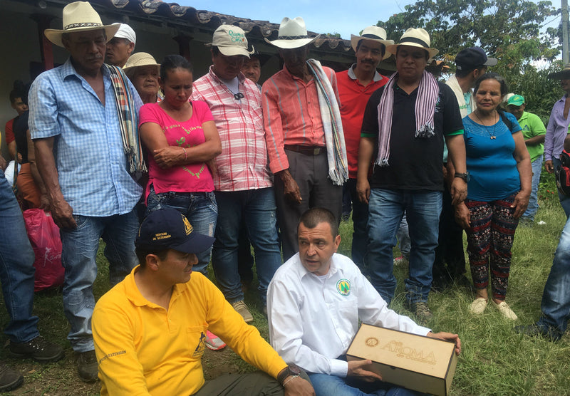Colombia Antioquia Giraldo Exotico - *50138* - 25579 - 70.0 kg GrainPro Bags - SPOT RCWHSE